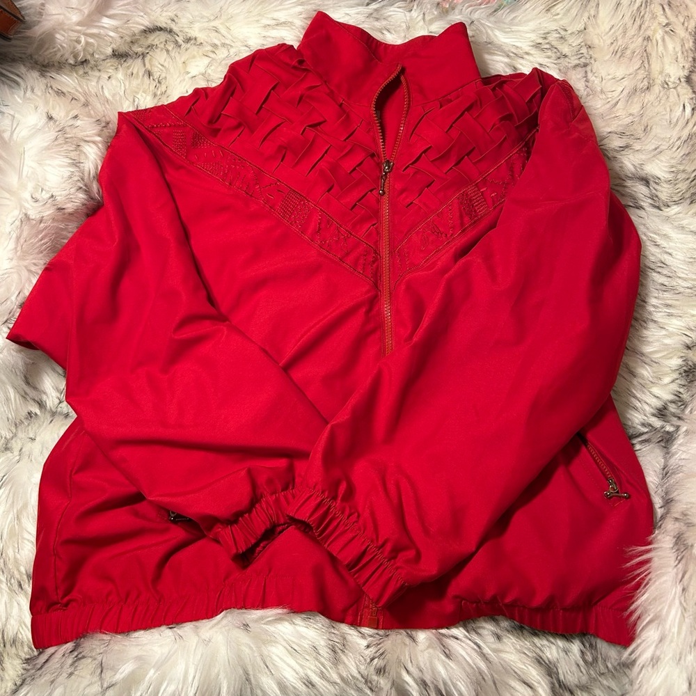 VINTAGE TEDDI RED JACKET